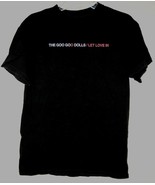 The Goo Goo Dolls Concert Tour T Shirt Let Love In Vintage 2006 Size Medium - £48.60 GBP