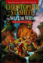 The Secular Wizard - Christopher Stasheff - Hardcover DJ 1st Ed 1995 - £6.59 GBP
