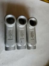  3 pcs Killark 1" OLB Conduit Body New Old Stock  - $34.99