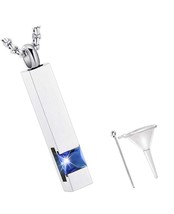 Cremation Jewelry Urn Necklace for Ashes for Men - $36.54