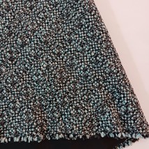 Banana Republic RN#54023 Women's Black & Green Wool & Acrylic Skirt Size 4 image 7