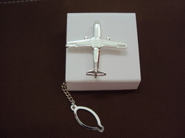 NECK TIE PIN MILITARY AIRPLANE FROM ROYAL THAI AIR FORCE MUSEUM - $14.35
