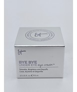 It Cosmetics Bye Bye Under Eye Cream .5oz Smooth Brighten Depuff - $36.72 CAD
