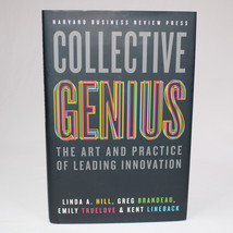 SIGNED Collective Genius The Art And Practice Of Leading Hardcover Book DJ 2014 - £16.24 GBP