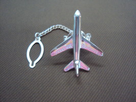 NECK TIE PIN MILITARY AIRPLANE FROM ROYAL THAI AIR FORCE MUSEUM - $14.35