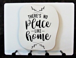 Wall Mounted Keychain Holder Rack with saying -&quot;There&#39;s No Place Like Ho... - £14.91 GBP