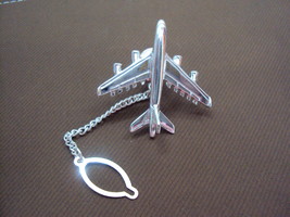 NECK TIE PIN MILITARY AIRPLANE FROM ROYAL THAI AIR FORCE MUSEUM - $14.35