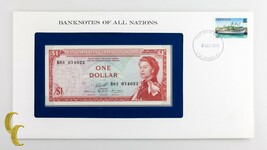 1980 East Caribbean Uno Dollaro IN Banconote Di Tutti Nazioni Marchiato ... - €47,49 EUR