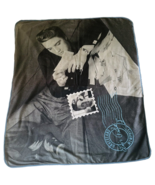 Throw Blanket Elvis Presley Fan Mail Stamp Letters 59 X 49 Inches Fleece... - $29.58