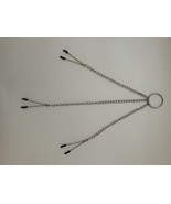 Nipple And Clit Clamps with Chain Adjustable Tweezer - $22.29