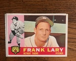 Frank Lary 1960 Topps Baseball Card  (0503) - $3.00