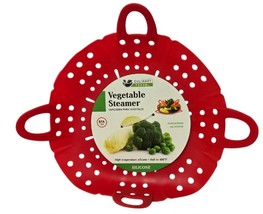 Culinary Fresh 450 F High Temperature Silicone BPA Free Vegetable Steame... - $12.86