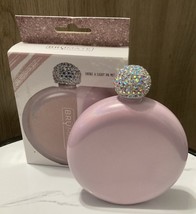 BRŸMATE 5 oz. Stainless Steel (Glitter Blush) Flask ( From Macey’s) New. - $8.66
