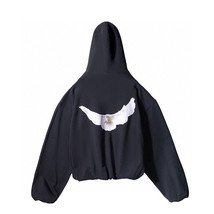 Firmranch Peace Doves Printed Hoodies For Men Women Kanye Streetwear Matched Lon - £95.27 GBP