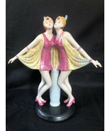 STEFAN DAKON. Figurine, &quot; Dolly Sisters &quot;, Josef Böck, Vienna, 1920s - £491.64 GBP