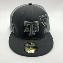 A & M Baseball Style Cap/Hat Grey/Gray by 59Fifty New Era Size 7.5 - £10.79 GBP