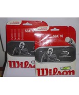 (2 pack) Wilson SGX 16G Tennis String 1 Pink &amp; 1 Green NWT - €12,95 EUR