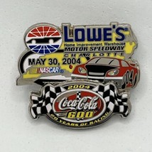 2004 Coca-Cola 600 Charlotte Motor Speedway Race NASCAR Racing Lapel Hat... - $7.95