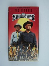 The Magnificent Seven VHS Yul Brynner, Steve McQueen, Charles Bronson - £7.17 GBP