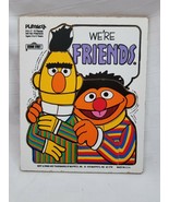 Vtg 1976 Playskool 13 PIECES Wood Puzzle WE&#39;RE FRIENDS 315-17 Bert &amp; Ern... - £8.49 GBP