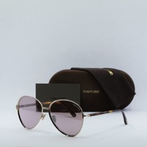 TOM FORD FT1028 32Z Gold/Mirrored Violet Gradient 59-16-140 Sunglasses New Au... - £120.96 GBP