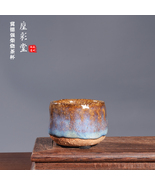 JiDeqiang Wood-Fired Teacup Xucaitang YuzhouJun Ware Kiln ChangeBlue-Bro... - $900.00