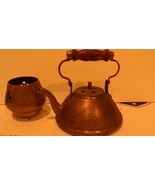 5&quot;chinese bronze decorated statue Tea Pot &amp; cup as is - £15.72 GBP