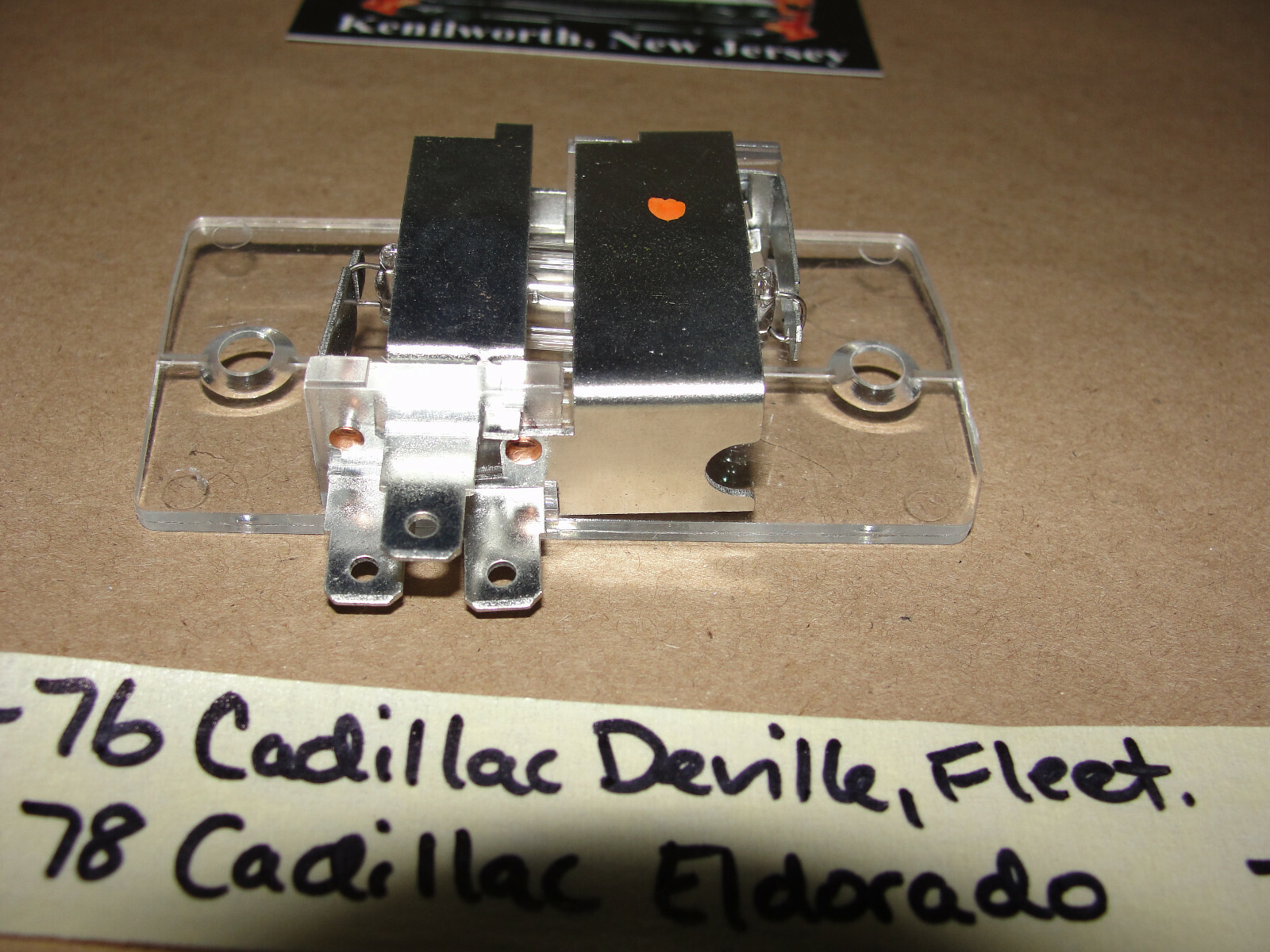 NEW 1974-76 CADILLAC DEVILLE FLEETWOOD 74-78 ELDORADO DASH COURTESY MAP LIGHT Item image 10
