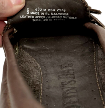 St. John's Bay Women's Brown Leather Slip On Moccasin Loafer Size 6.5M image 5