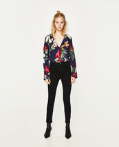Zara TRF High-Rise Skinny Fit jeans Black Size 29 US 8  - £23.82 GBP