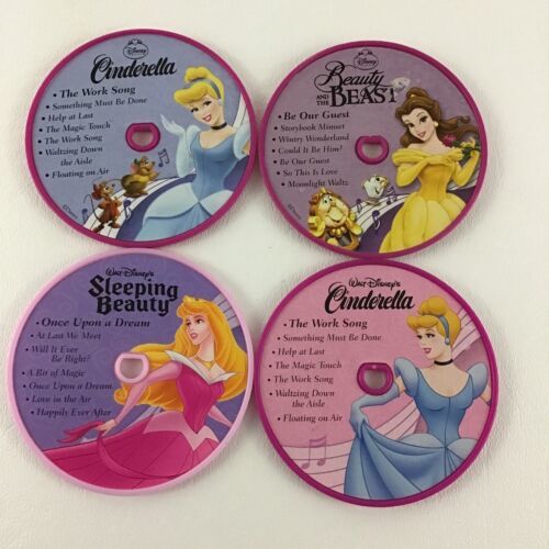 Reader's Digest Walt Disney Princess Toy Music Player Replacement Discs Lot - $21.73