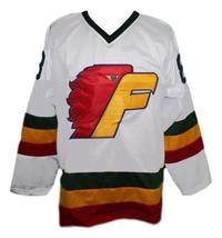 Any Name Number Philadelphia Firebirds Retro Hockey Jersey New White Any Size image 4