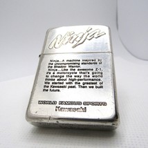 Kawasaki Ninja Zippo Oil Lighter 1996 Fired Rare - $109.00