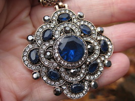 Haunted Amulet Sapphire KING djinn all your wishes granted Powerful magick - $111.11
