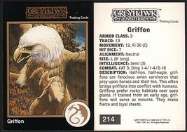 1991 TSR AD&amp;D Gold Border RPG Fantasy Art Dungeons &amp; Dragons Card #214 Greyhawk - $6.92