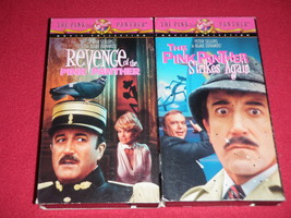 2 VHS The Pink Panther Revenge Of The Pink Panther &amp; Pink Panther Strike... - $12.73