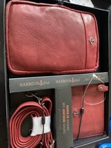 Harbour 2nd Benita Ruby Genuine Leather Crossbody Belt Bag &amp; Key Ring  NEW - £45.42 GBP