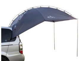Outdoor Car-Side Tent for Camping BBQ, Car Tail Extension Tent (Grey Blue) - $69.46 CAD