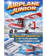 Ultralight Aircraft Junior Aircraft. Plans Airplane Junior. - $49.00