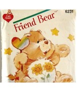Care Bears Friend Bear 1983 Stuffed Animal Pattern 6231 Butterick Vintag... - $56.16 CAD