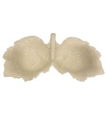 LENOX China Ivory Porcelain Monticello Divided Double Leaf Relish Candy ... - $180.08 MXN