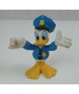 2011 Mattel Disney Donald Duck Policeman 2.75&quot; Collectible Figure - $166.60 MXN