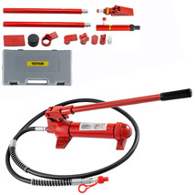 VEVOR 6 Ton Porta Power Hydraulic Jack Auto Body Frame Repair Lift Ram 2 m Hose - £118.29 GBP