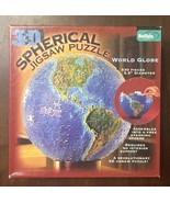 3D Spherical Jigsaw Puzzle World Globe 530 Piece Puzzle Sealed Buffalo G... - £10.18 GBP