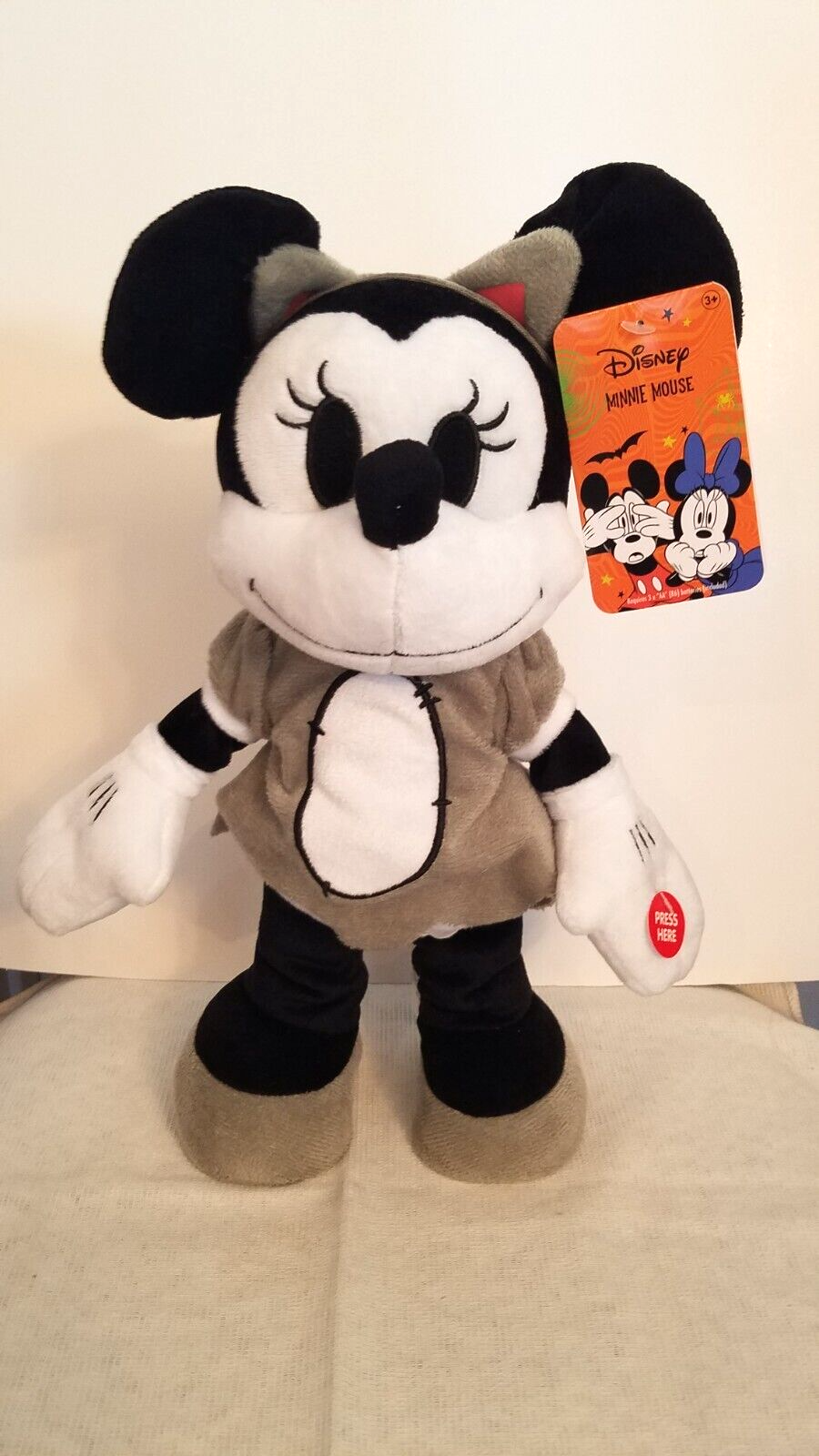 Halloween Disney Minnie Mouse Bat Dancing Plush - New - $29.99
