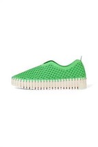 Ilse Jacobsen women&#39;s tulip slip-on shoes in Bright Green - size 37 - £50.31 GBP