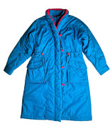 Vintage Kids Wear by Paramount Girls 3/4 Length Pink Blue 80s 90s Jacket... - $69.29