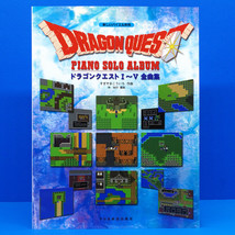 Dragon Quest I-V 1 2 3 4 5 Piano Solo Album Sheet Music Book Soundtrack Score - £39.10 GBP