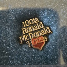 100th Ronald McDonald House Vintage Pin - $14.85