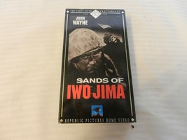 Sands of Iwo Jima (VHS, 1993, B&amp;W 45th Anniversary Edition) John Wayne - £7.07 GBP